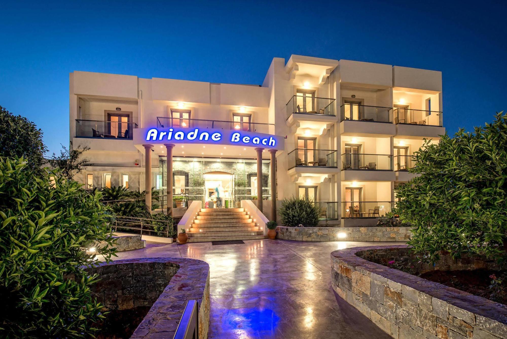 Ariadne Beach Hotel Malia Exterior foto